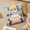 F-Fairy Tail E-Erza Scarlet Pillow Case Anti-dustmite Invisible Zipper Sofa Bed