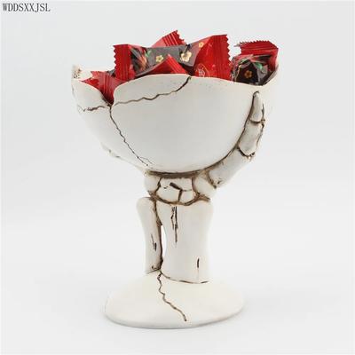 Creatieve Skelet Hand Opbergdecoratie Huisdecoratie Hars Ambachten Halloween Decor Woonkamer Bureau Opberg