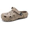One Shoe and Two Large-size Hole Shoes, Casual Bag Head Slippers, Outdoor Tide Beach Shoes.