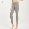 Colanți solizi de yoga pentru femei Pantaloni de ciclism cu talie înaltă Colanți de sport confortabili pentru alergare cu buzunare