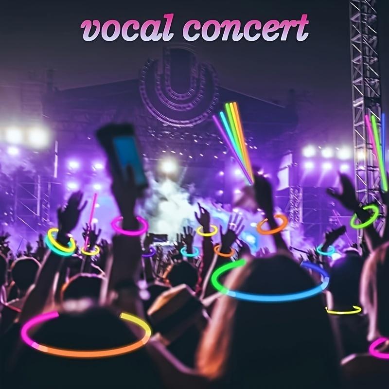 60Pcs 8 Inch Multicolor Glow Sticks Bulk, Glow-in-the-Dark Neon Light Sticks for Necklaces, Bracelets & Glasses,  ZSY