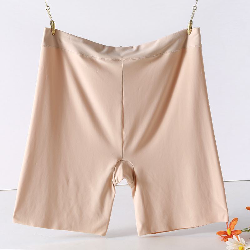 Damskie legginsy z wysokim stanem Ice Silk na lato, rozmiary 90-220 Catties z funkcją chroniącą przed promieniowaniem, model 50404.