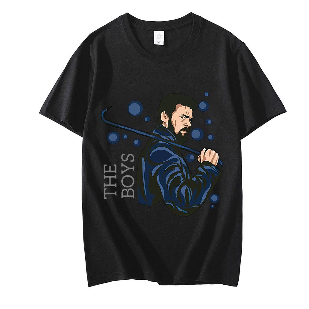 The Boys Season T-Shirt Comic Graphic Printing Casual T Shirt Unisex Short Sleeve Clothing Cotton Soft O-neck Tees