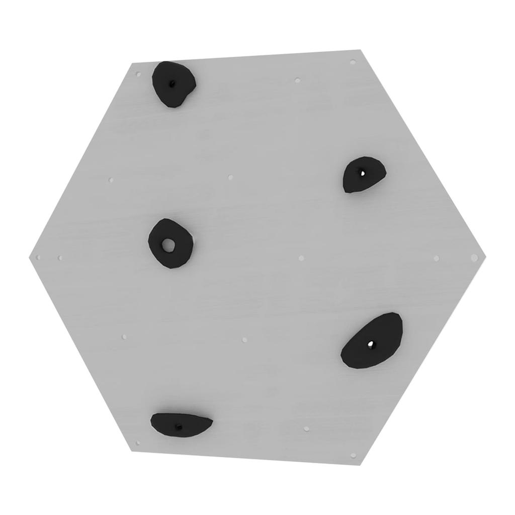 Climbing Wall Cube 1 Grey - Grasps Black