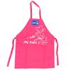 [N6362] - Children's Apron 'At the Table - I'm Hungry! ! ' Pink