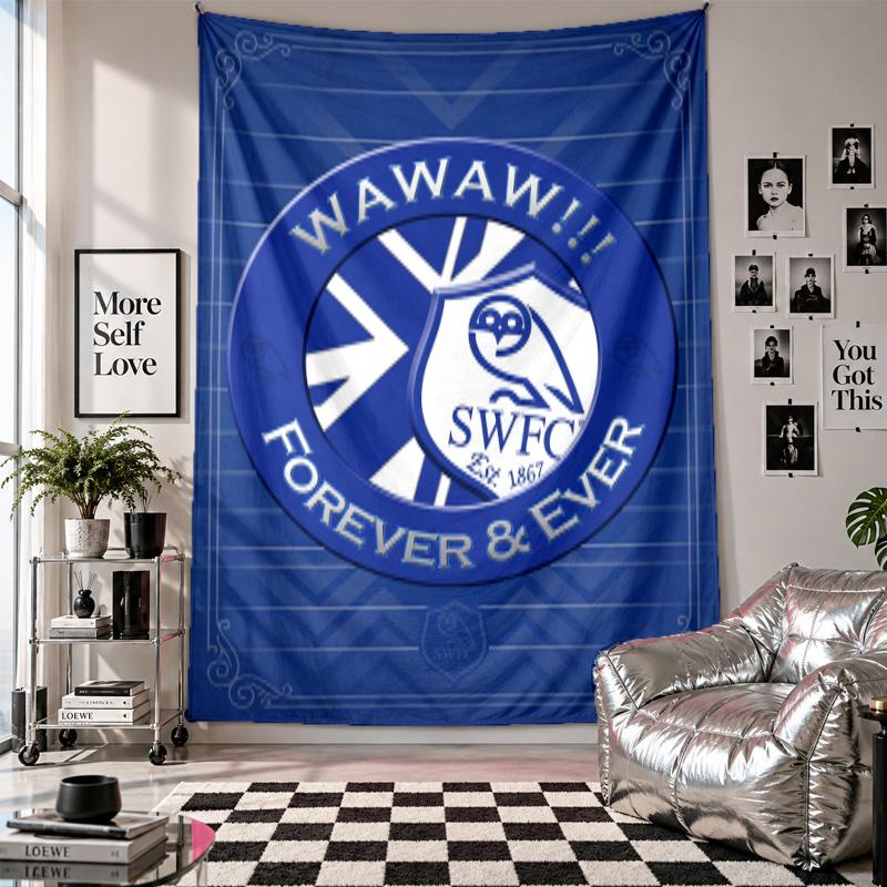 Sheffield Wednesday Muur Tapijt Home Decor Wandkleed voor Slaapkamer Woonkamer Achtergrond