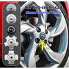 4pcs 53mm 100mm 110mm Car Wheel Center Hub Caps Cover Emblem For Astra Insignia Mokka Zafira Corsa Vectra Antara Meriva Wzjn06