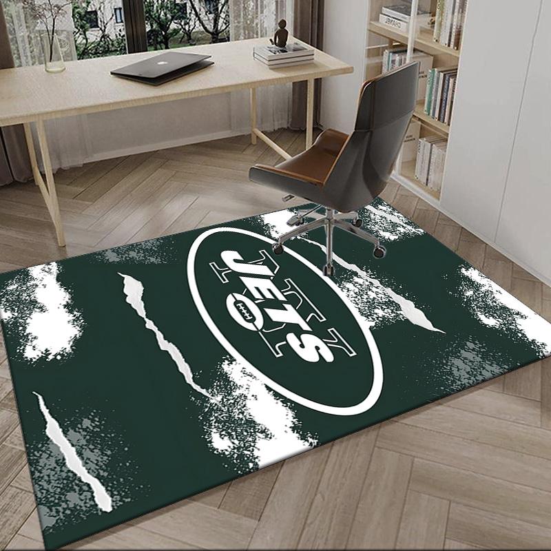 New York Football Logo Carpet, Kitchen Rugs, Yoga Mat, Non-Slip Mats, Rug for Bathroom, Living Room Bedroom, Camping Rugs Christmas Gift