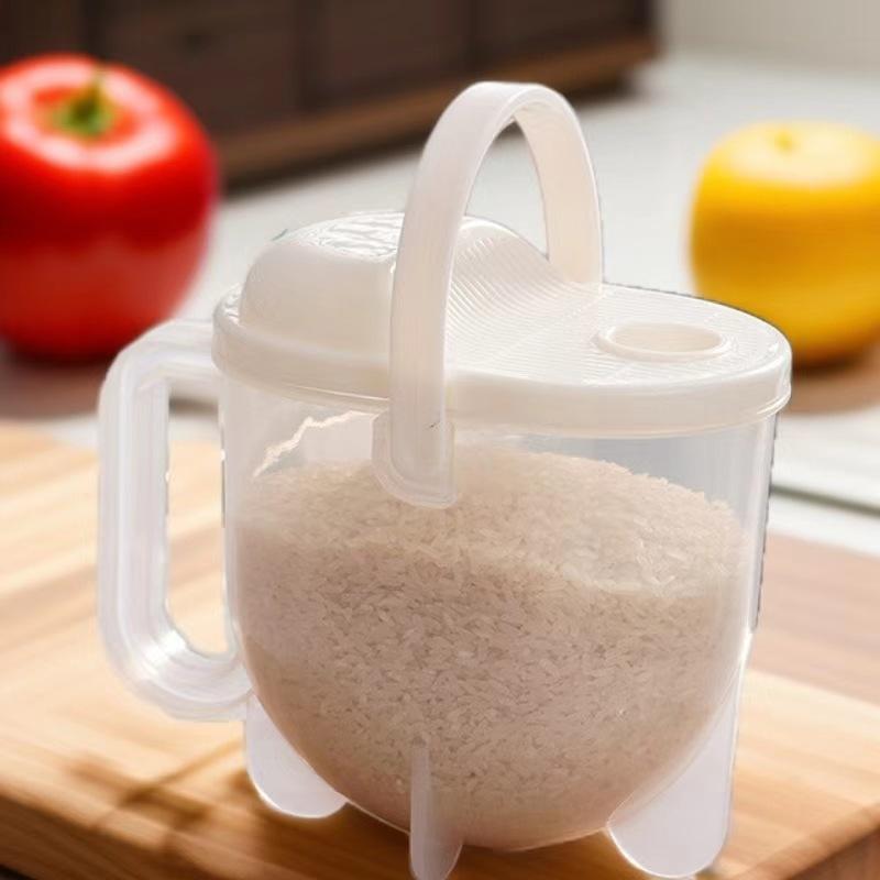 Mașină de spălat orez cu mâner Sită din plastic Mașină de spălat soia Sită multifuncțională convenabilă pentru accesorii de bucătărie
