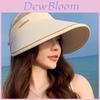Outdoor Sun Protection Hat For Women With Wide Brim And Breathable Polyester Fabric Summer Sun Hat