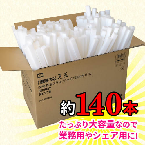 LEC Gekiochikun Large Capacity Stick-Type Non-Standard Assortment (Large Box) Approximately 140 Sticks S00027