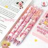 1 Set/6Piece Cute Erasable Pen Kabipbala Gel Pen Press Office Gift School Supplies Stationery Kawaii Funny Pen