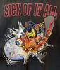 Sick Of It All Band Pushed Too Far Tee Heavy Cotton Shirt MC748 Unisex T-Shirt