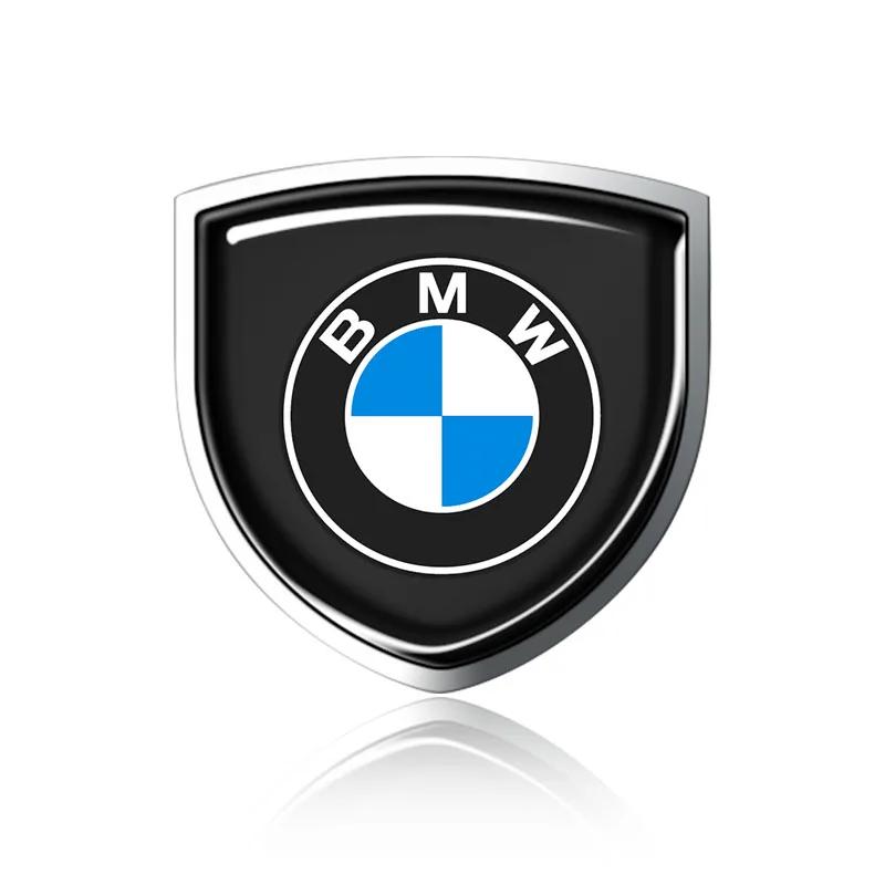 1Pcs 3D Metal Auto Door Shield Emblem Car Body Badge Sticker For BMW E36 E39 E46 E60 E90 E90 F01 F10 F30 E93 G01 G20 G21 G30 G11
