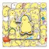 50 Hand-Painted Cute Chick Cartoon Animal Stickers for DIY Water Bottles & Phone Cases
