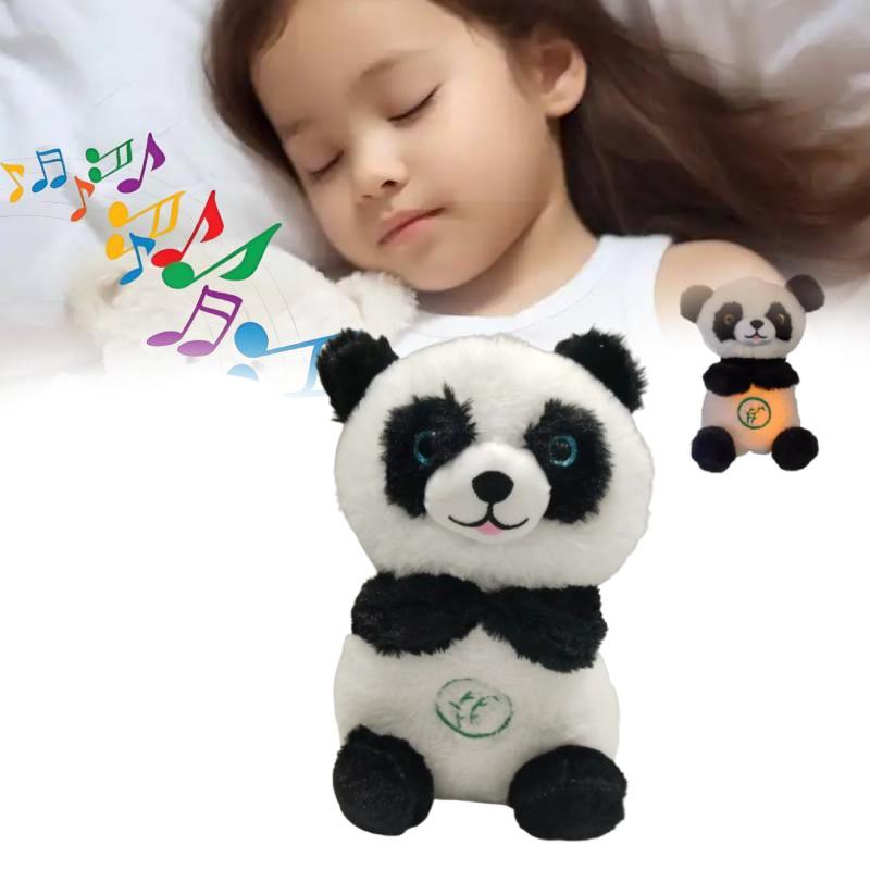 Breathing Panda Plush Toy For Babies With Music And Soothing Features For Infant Comfort