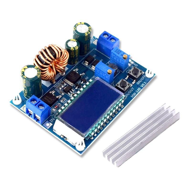 35W DC 5,5-30V auf 0,5-30V Digitales LCD-Display Automatischer Step-Up-Down Buck-Boost-Wandler Netzteilmodul Einstellbare Platine