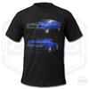 1968 Mustang Concept Blue T-Shirt Men American Pony Car Fan Art