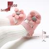 Baby Girl Soft Sole Prewalker Shoes for 0-12 Months - Spring & Autumn Anti-Drop Princess Shoes