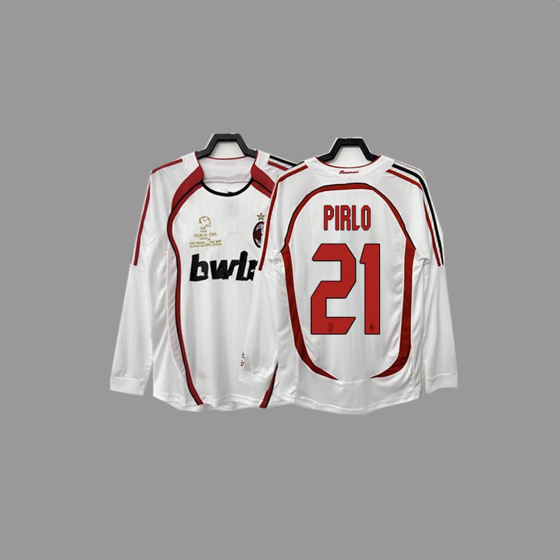 Vintage football jersey AC Kaka Maldini Ronaldo Ronaldinho jersey game training jersey