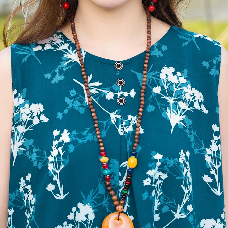 Grote Maten Elegante Jurken voor Vrouwen Losse Zomer Jurk Zonder Mouwen Vrouwen Vintage Kleding