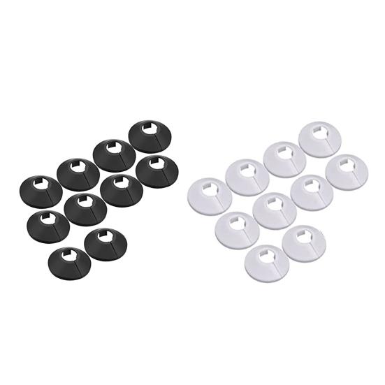10Pcs Radiator Pipe Cover Smooth Surface Easy To Install Convenient Wall Pipe Tube Decoration Home Supply