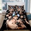 Set Biancheria da Letto Copripiumino Federa Gioco WWE-EAW Decorazione Camera da Letto Adulto Ragazzo Ragazza Regalo per Bambini Singola Matrimoniale