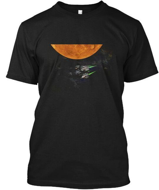 Science Fiction Space Ship Rocket T-Shirt Made In the USA Size S To 5XL Unisex T-Shirt