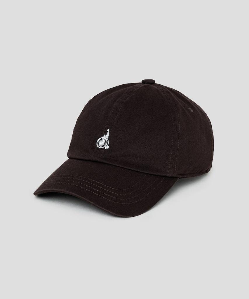 Binpolaegseseoli Cotton Twill Logo Washed Ball Cap - Brown