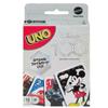 Mattel Spiel UNO Disney 100 [Disney 100. Jubiläumsfeier] [Kartenspiel] [Insgesamt 113 Karten, einschließlich Gedenkkarten mit Hologrammen] [Für