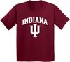 NCAA Arch Logo, Team Color Youth T Shirt, College - University