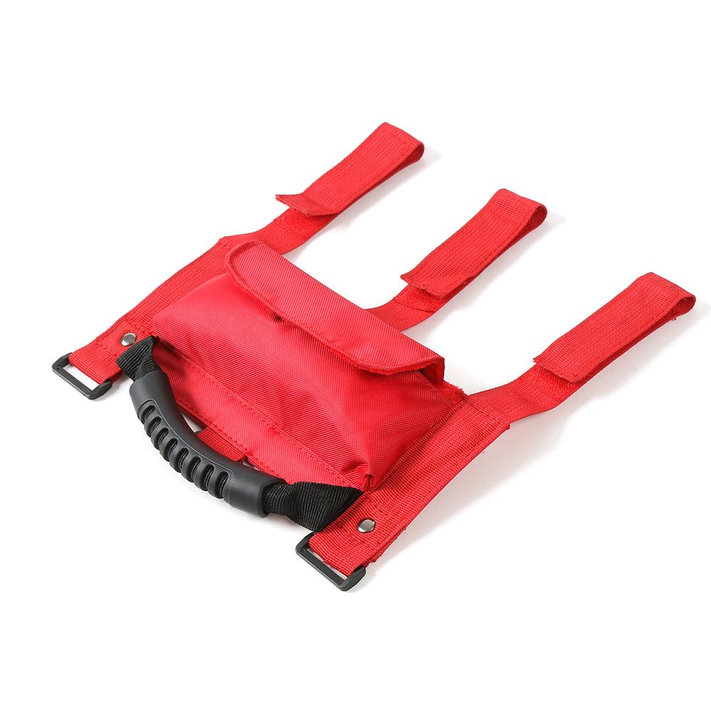 Jeep Wrangler CJ YJ TJ JK JL & Gladiator JT için Roll Bar Tutma Kolu Saklama Çantası Araba Aksesuarları, 1 Adet