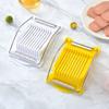 Multifunctional Food Slicer Stainless Steel 10-Wire Cutter Safe Hand Guard Slicer for Lunch Meat Sausages Eggs Bananas Strawberries Kitchen Gadget