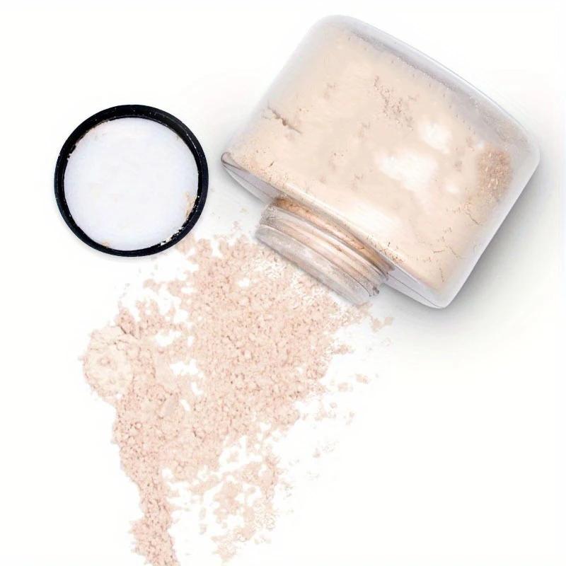 Poudre de Luxe 4 Couleurs pour Visage de Femme Fond de Teint Poudre Banane Flacon Poudre Libre Authentique Contrôle du Sébum Outils de Beauté Maquillage Art