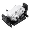 RC Transfer Wood, Metal Grbox Transfer Case with Mount for SCX10/D90 1/10 RC Crawler Car