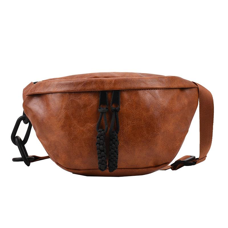 Luxury Women'S Leather Bags Solid Leather Chest Bag Women'S Bag