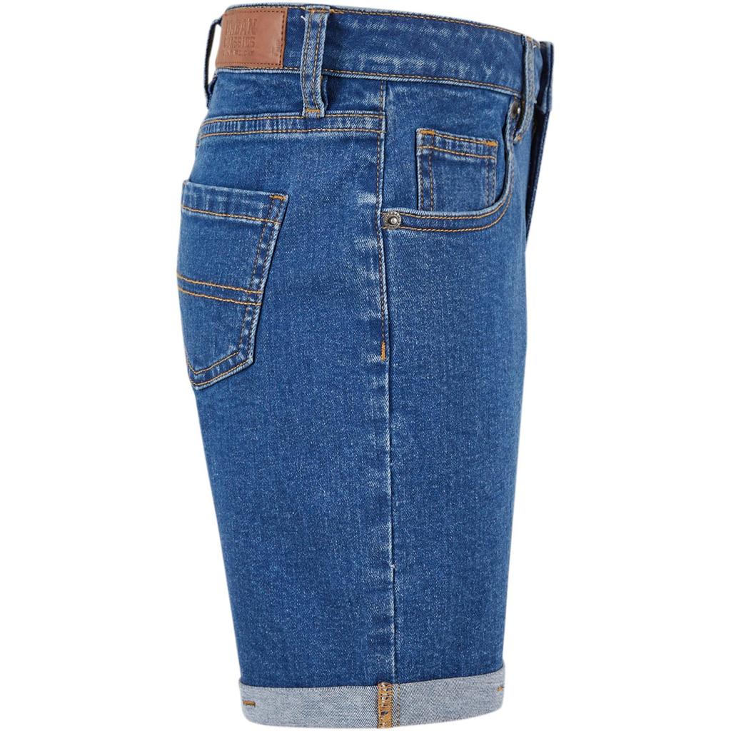 Urban Classics Girls Organic Stretch Denim 5 Pockets Shorts