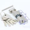 Door Cylinder 55 60 65 70 75 80 85 90mm Security Copper Lock Cylinder  Interior Bedroom Living Handle Brass Key Locking 5 Keys