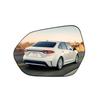 1x Szkło lusterka bocznego kierowcy z płytą nośną podgrzewane dla Toyota Camry 2018-2024