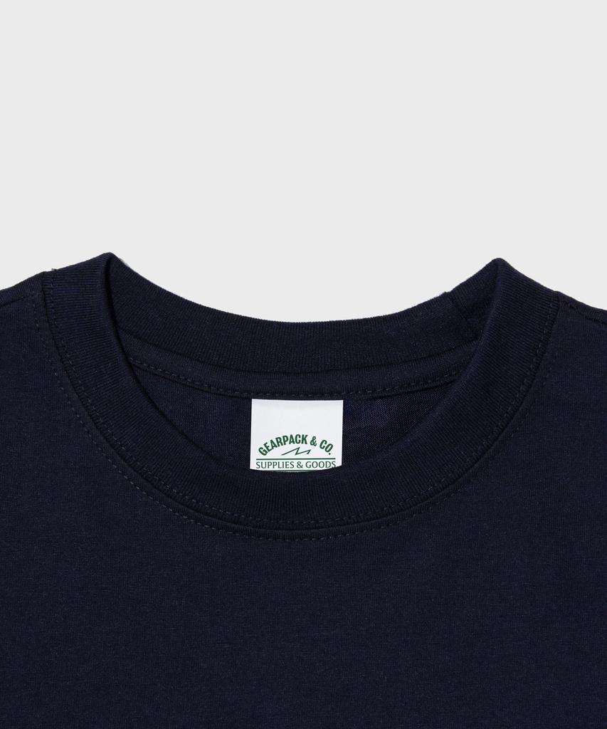 Wogseuaenko Upstream Fishing Short Sleeve T-Shirt (Navy)
