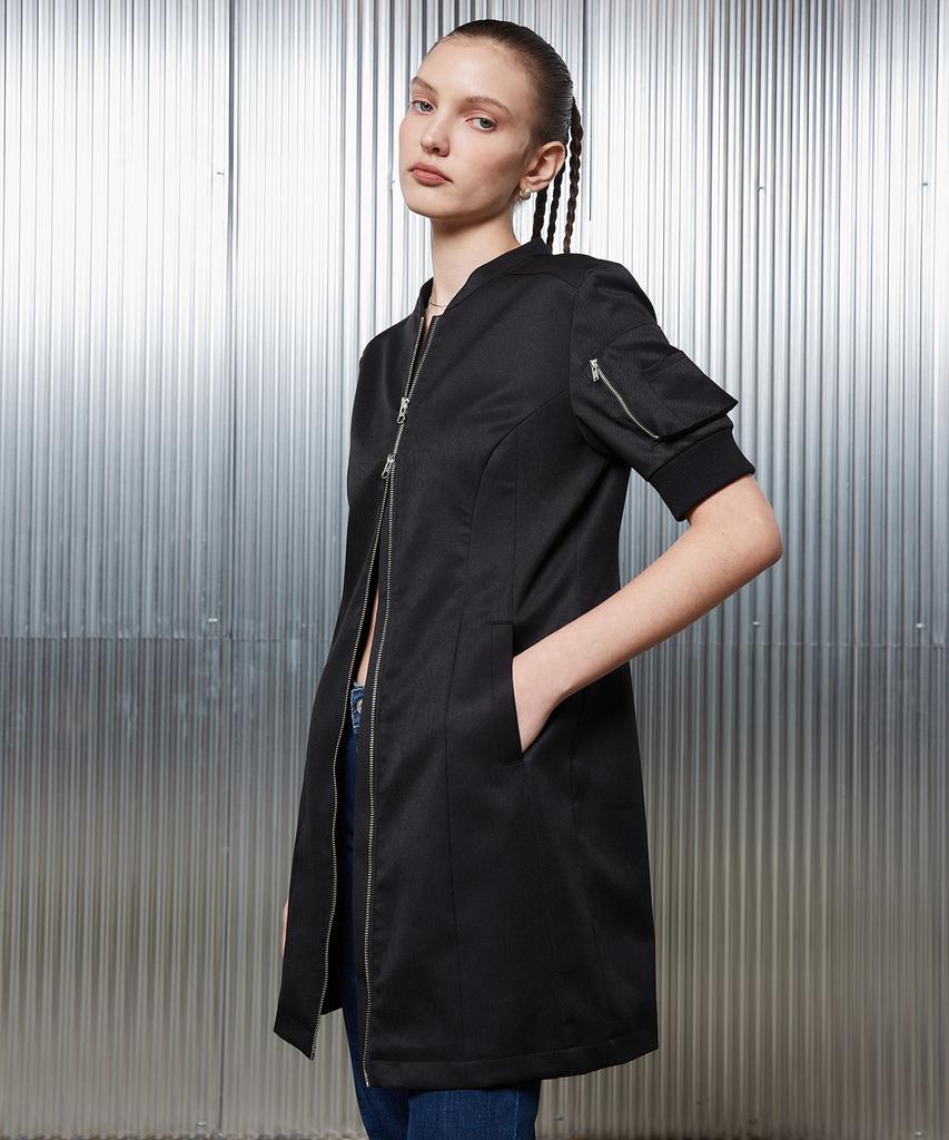 Latizen L2 Zip Up Dress(Black)