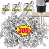 Hamer Aandrijving Expansie Klinknagels Percussie Expansie Aluminium Nagelkop Perforerend Klop Type Kleine Zelfborende Schroeven Bevestigingsmiddelen Kits