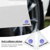 För Volkswagen 2st Bil Dörrhörnsskydd Repskydd Klistermärke För Volkswagen B6 B7 B5 Golf Polo Tiguan Passat EOS Sc