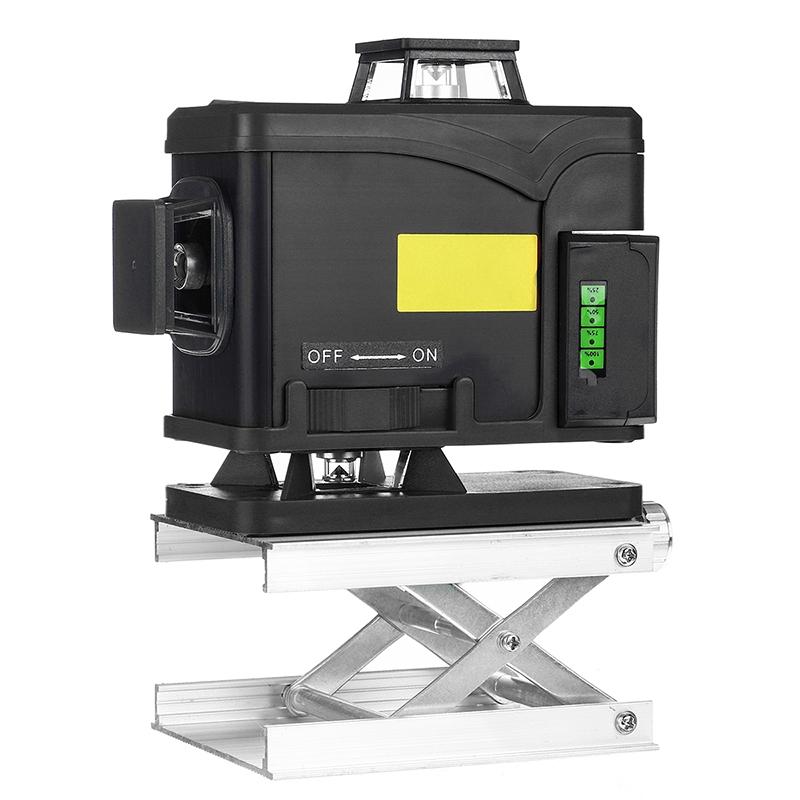 16 grüne Linien Laser-Wasserwaage + Fernbedienung 3D Selbstnivellierend 360 Horizontale Und Vertikale Kreuz Outdoor Leistungsstarker Laser