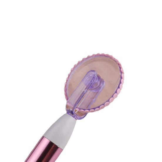 1 Set Rouleau de Perçage Manche Amovible Pratique DIY Peinture Diamant 5D Coloré Stylo à Perles Roue pour la Maison