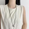 Minimalist Water Drop Long Necklace for Women - Light Luxury Clavicle Chain Accessory