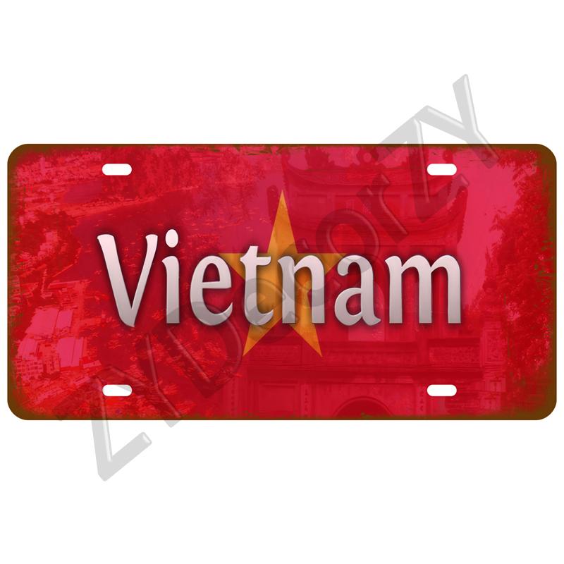 Home France Country Metal Sign Tinplates Plate Plaque Metal Vintage Tin Sign Decor For Man Cave Bar Pub Club Decoration Spain US