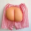 Halloween Masquerade Prank: Funny Fake Buttocks Cheeky Shorts Gag