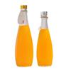 Frosted Transparent Glass Bottle with Sealed Lid for Water, Wine, or Juice