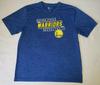 Golden State Warriors NBA Merk T-shirt Maat Large los Blauw & Goud Microvezel